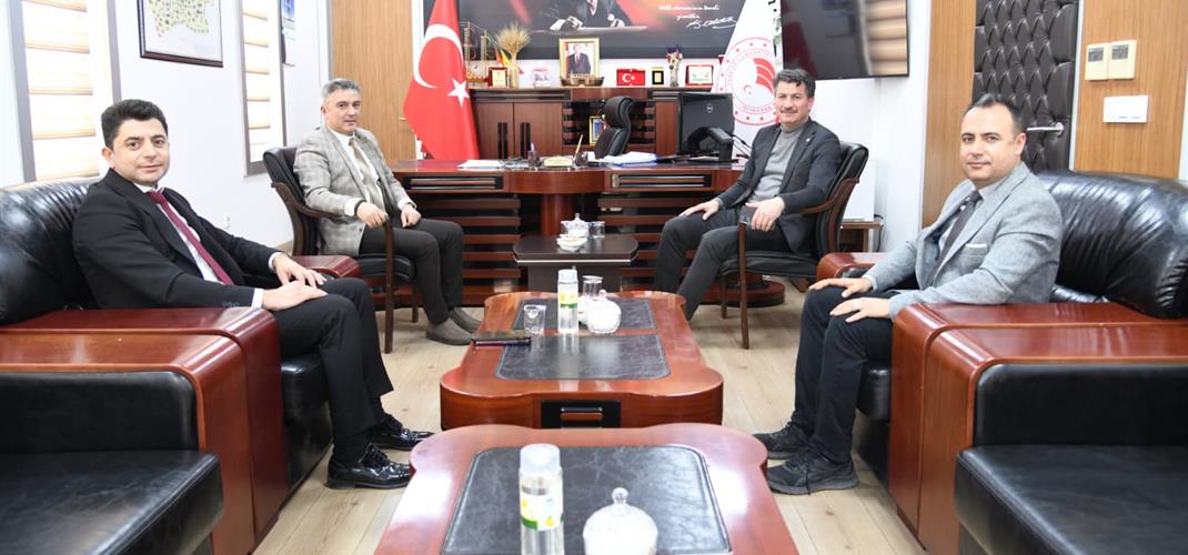 Şanlıurfa TARSİM Bölge Müdürü'nden İl Tarım ve Orman Müdürlüğümüze Ziyaret