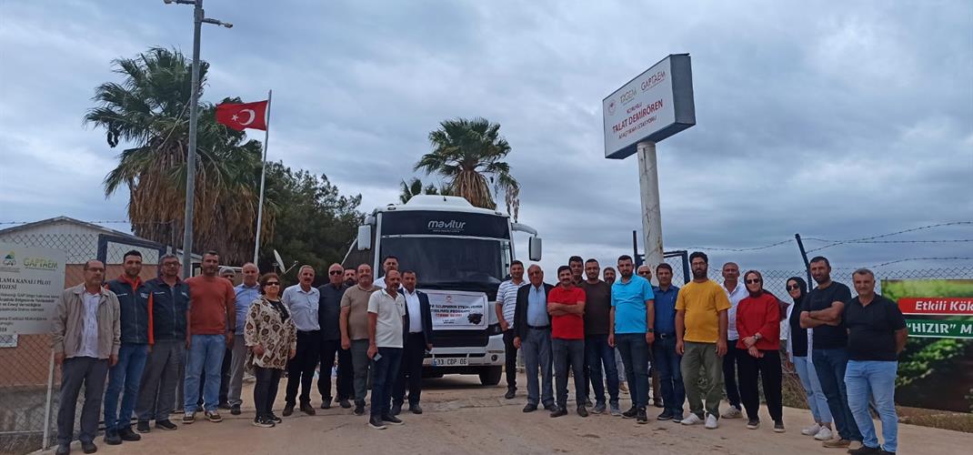 PAMUKTA SULAMANIN ETKİNLİĞİNİN ARTIRILMASINA YÖNELİK TEKNİK GEZİ DÜZENLENDİ