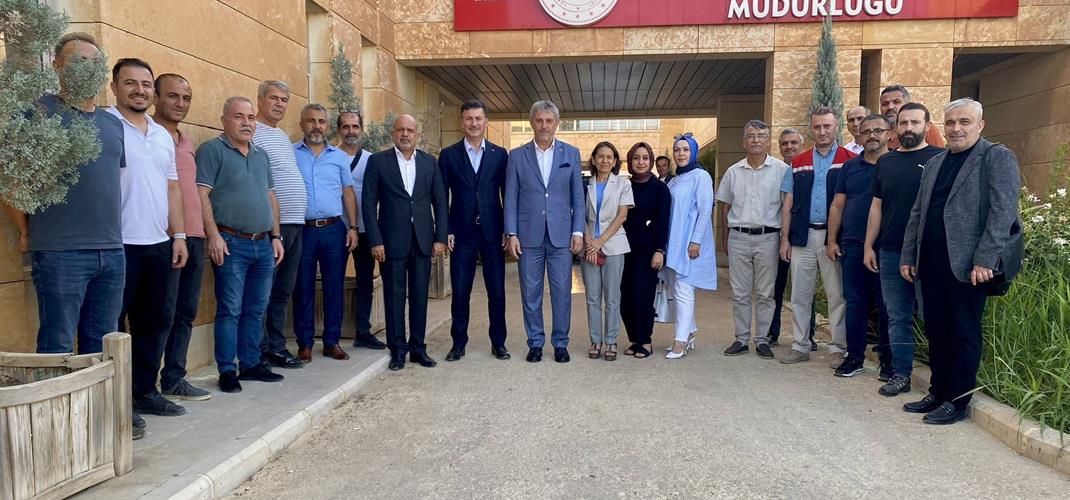 DESTEK HİZMETLERİ DAİRESİ BAŞKANI SAYIN KADRİ GURBETÇİ'DEN İLİMİZE ZİYARET