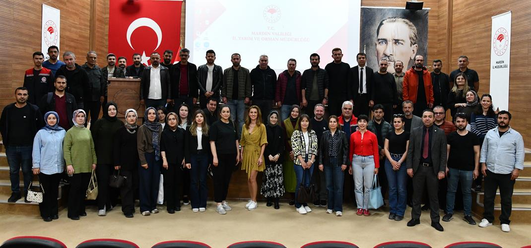  İl Tarım ve Orman Müdürlüğümüz Bünyesinde Gıda Kontrol Eğitimi Başarıyla Tamamlandı